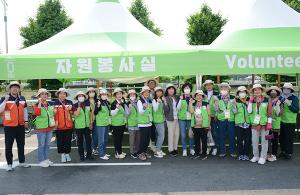 예천아시아U20육상선수권대회, 자원봉사의 꽃 피우다